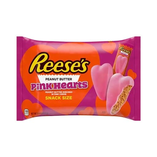 Reese’s Valentine’s Pink Peanut Butter Hearts 272g