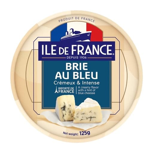 ILE De France Brie Au Bleu 125g