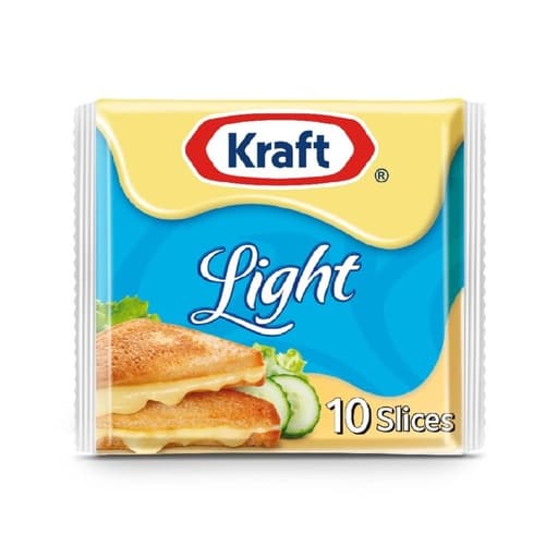 Kraft Light Cheese Slices 200 g