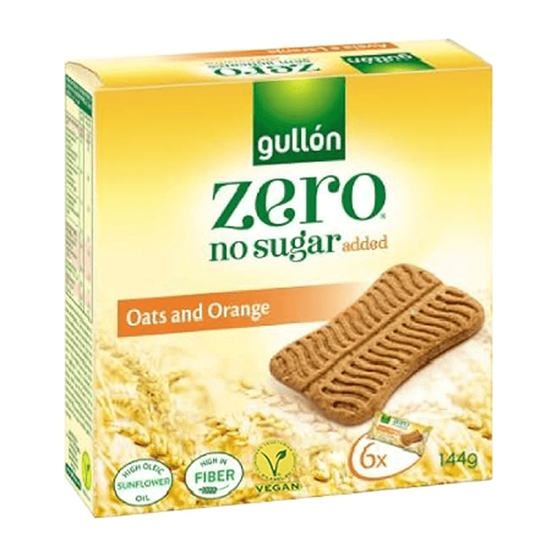 Gullon Zero Oat & Orange Flavour 144g