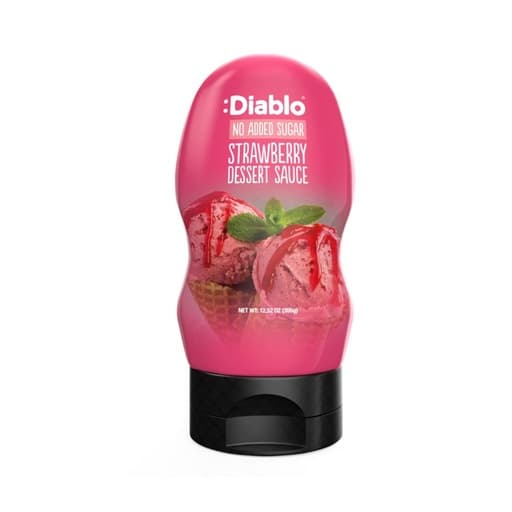 Diablo Strawberry Sauce No Added Sugar 355g