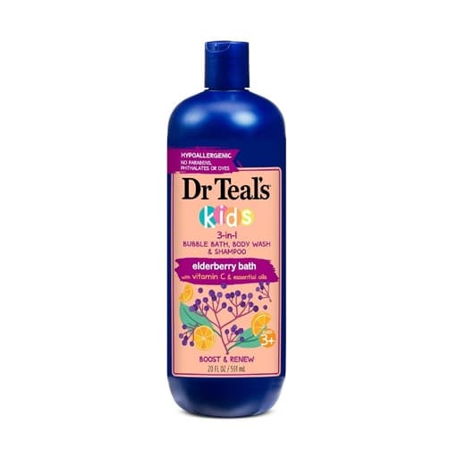 Dr. Teal’s Kids Elderberry Bath 3 in 1 591ml