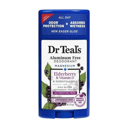 Dr. Teal’s Elderberry And Vitamin-D2 Deodorant 75g