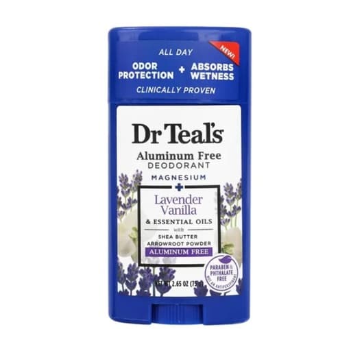 Dr. Teal’s Lavender Vanilla Deodorant 75g