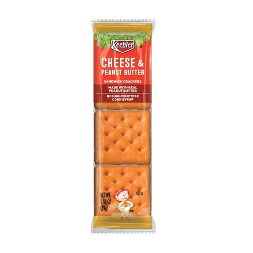 Keebler Cheese & Cheddar Sandwich Crackers 39g