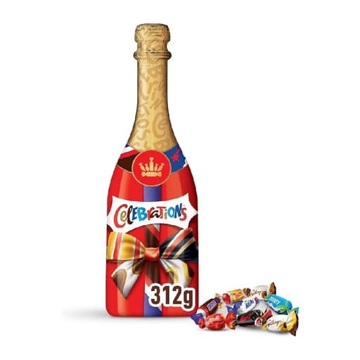 Mars Celebrations Champagne bottle 312g