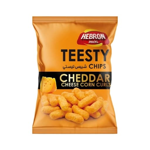 Hebron Snacks Teesty Cheddar 90g