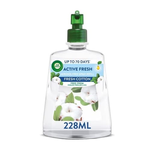 Air Wick Active Fresh Refill Fresh Cotton 228ml