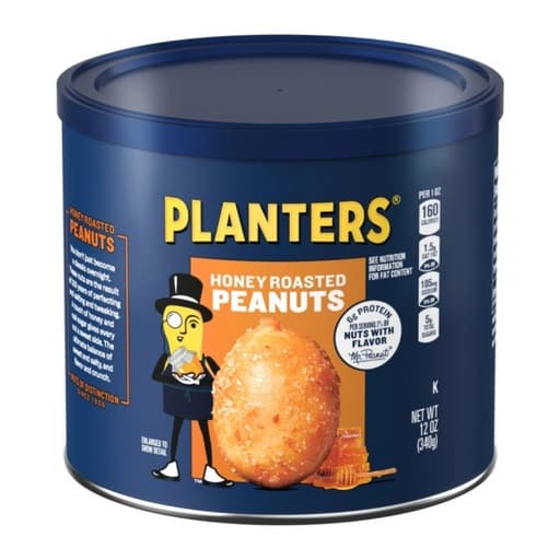 Planters Honey Roasted Peanuts 340g