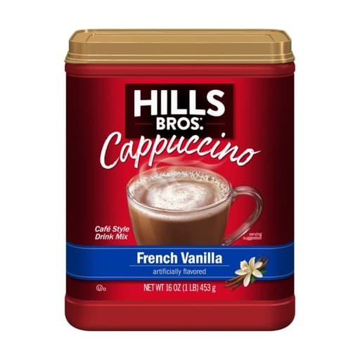 Hills Bros Cappuccino French Vanilla 453g
