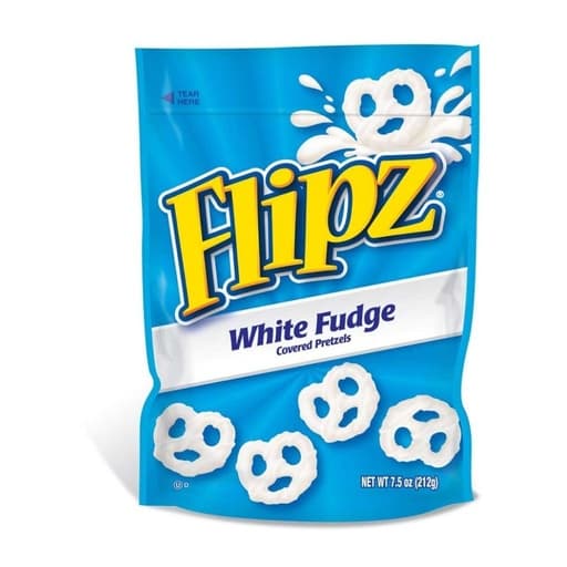 Flipz White Fudge Covered Pretzels 212g