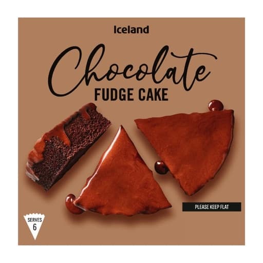 Iceland Chocolate Fudge Cake 450g