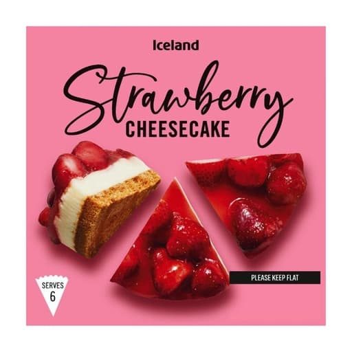 Iceland Strawberry Cheesecake 540g