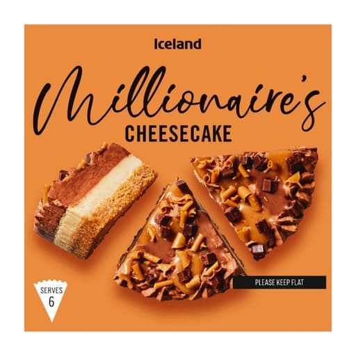 Iceland Millionaire’s Cheesecake 450g