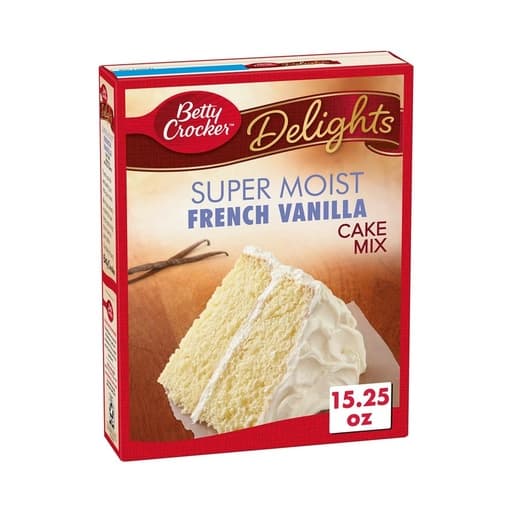 Betty Crocker Super Moist French Vanilla Cake Mix 432g