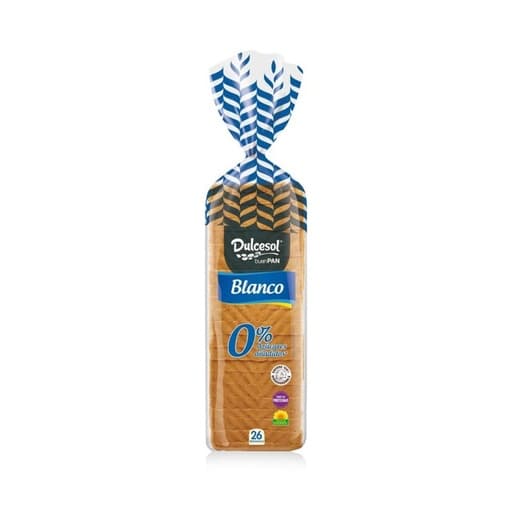 Dulcesol Blanco White Sliced Bread 820g