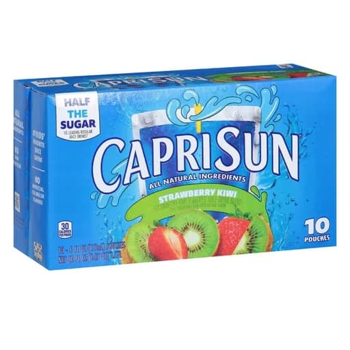 Capri Sun Strawberry Kiwi X10