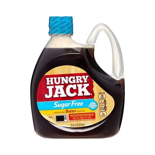 Hungry Jack Sugar Free Butter 816ml