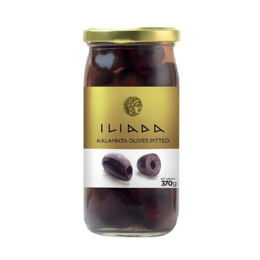 Iliada Green Olives Pitted 370g