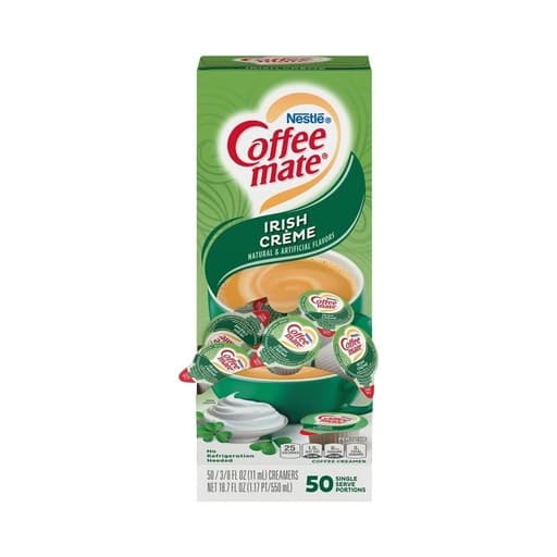Nestle Coffee Mate Liquid Creamer Irish Creme 50 pcs
