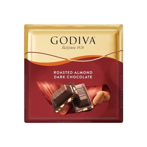Godiva Roasted Almond Dark Chocolate 60g
