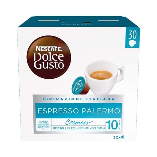 Nescafe Dolce Gusto Espresso Palermo Cremoso #10 X30