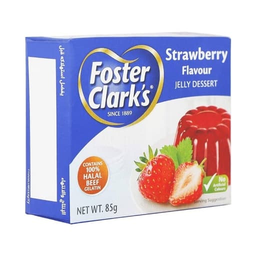Foster Clark’s Strawberry Flavor Jelly Dessert 340g