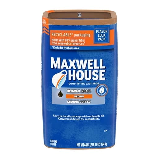 Maxwell House Original Roast Ground Coffee 1.24kg