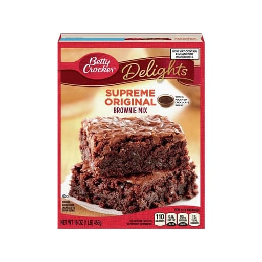 Betty Crocker Supreme Original Brownie Mix 453g