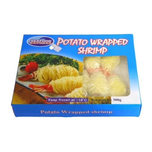 Seafood Potato Wrapped Shrimp 300g