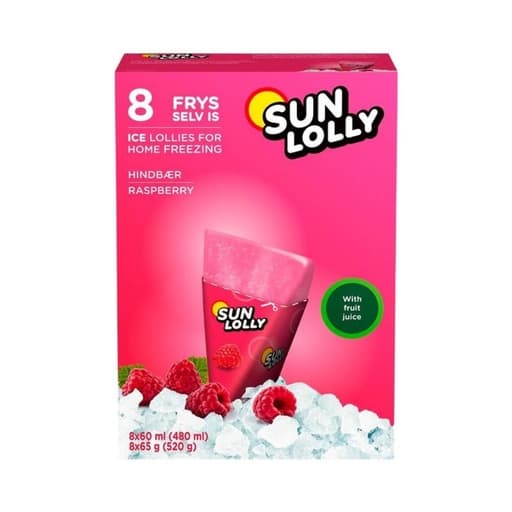 Sun Lolly Raspberry 8*60ml