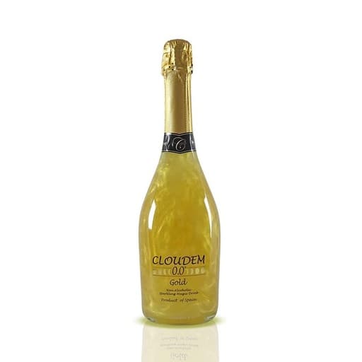 Cloudem Gold 0.0 Non Alcoholic Sparkling Magical Drink, 750ml