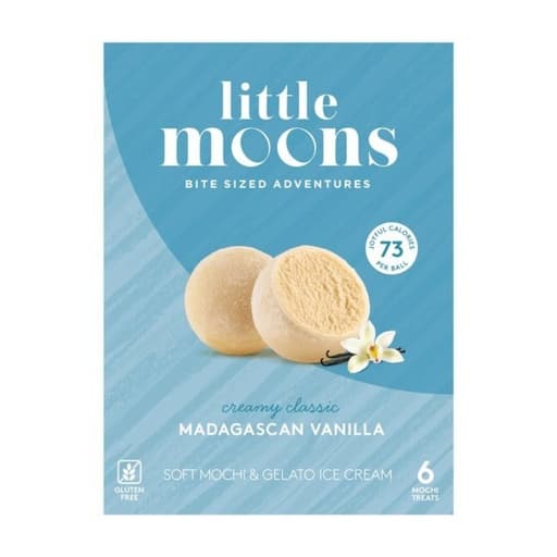 Little Moons Mochi Ice Cream Madagascan Vanilla 100g