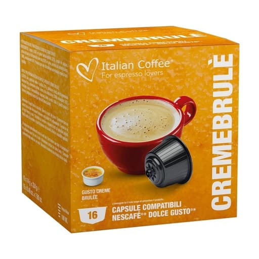 Italian Coffee Dolce Gusto Creme Brule x16
