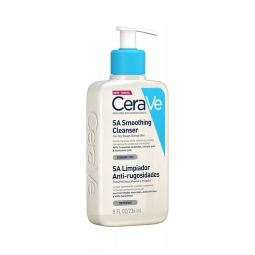 CeraVe SA Smoothing Cleanser For Dry, Rough, Bumpy Skin 236ml