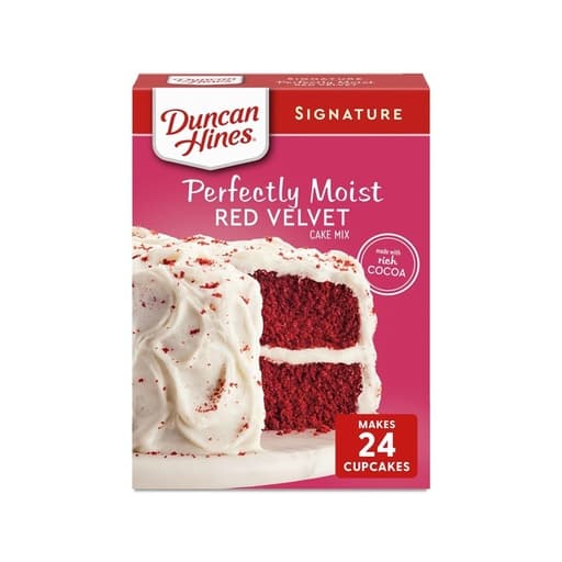 Duncan Hines Perfectly Moist Red Velvet 432g