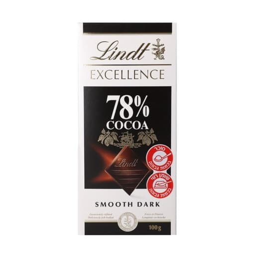 Lindt Excellence 78% Cocoa Smooth Dark 100g