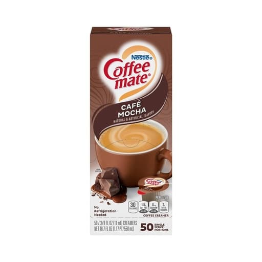 Nestle Coffee Mate Liquid Creamer Cafe Mocha 50 pcs