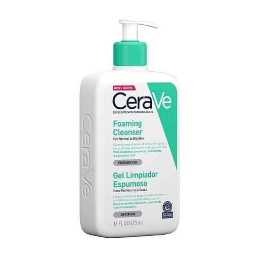 CeraVe Foaming Cleanser For Normal To Oily Skin 473ml