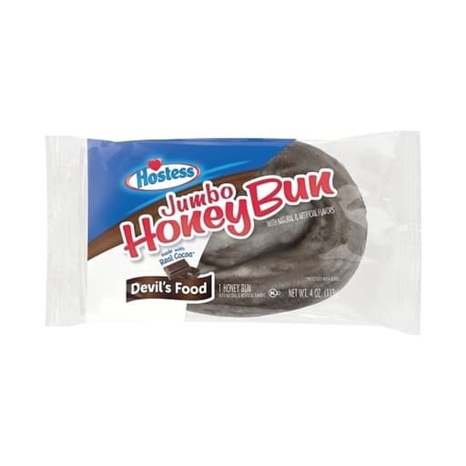 Hostess Jumbo Honey Bun Devil’s Food 113g