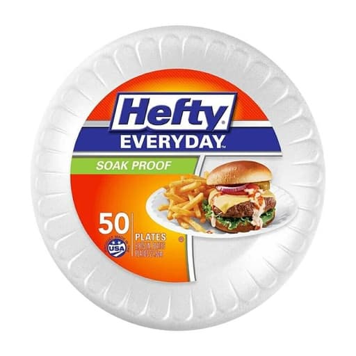 Hefty Soak Proof 9in 50