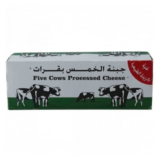 454g جبنة خمسة بقرات
