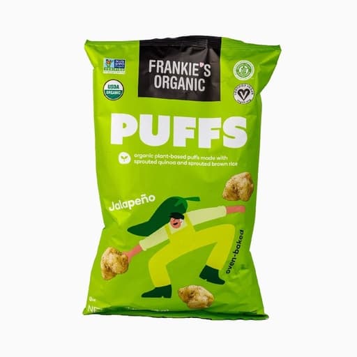 Frankies Organic Jalapeno Puffs 113g