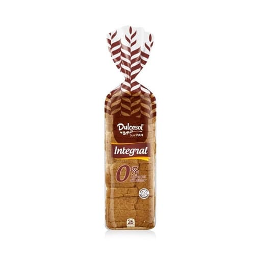 Dulcesol Integral Wheat Sliced Bread 820g