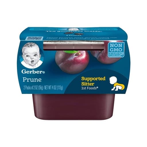 Gerber Supported Sitter 1st Food 113g – Prune