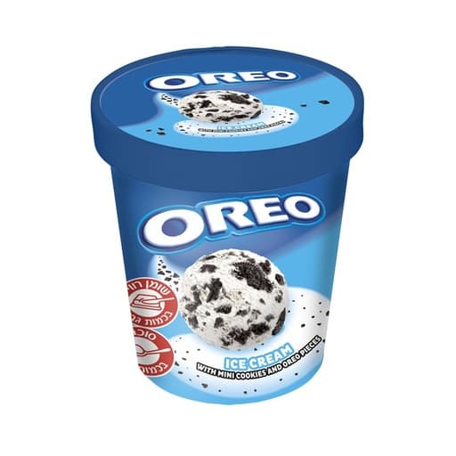 Oreo Vanilla ice cream and Oreo pieces 480g