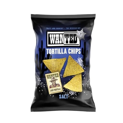 Wanted Tortilla Chips Natural 450g