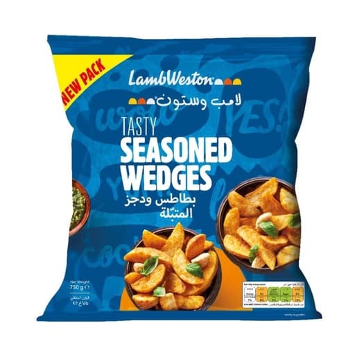 Lamb Weston Tasty Seasoned Wedges 750g