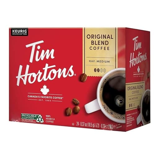 Tim Hortons Original Blend Coffee Keurig Pods x110