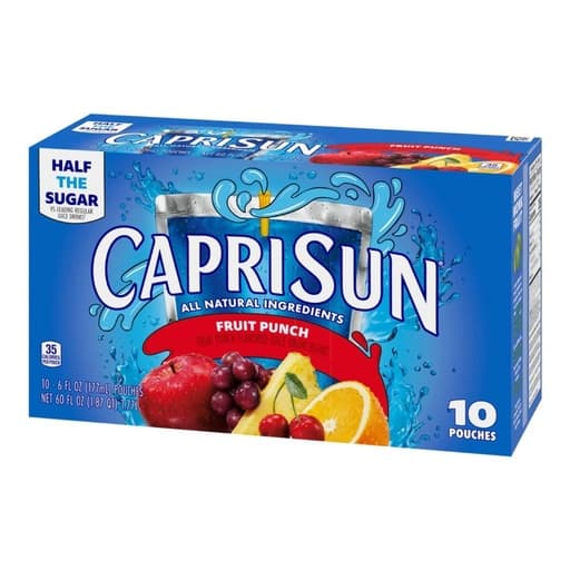 Capri Sun Fruit Punch X10